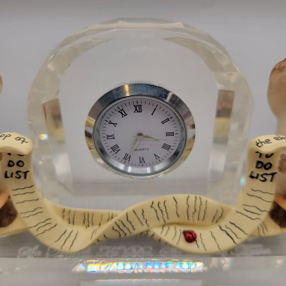 Charming Tails Clock Figurine So Much To Do So Little Time 97/140 Member Excl - Picture 5 of 9